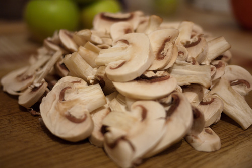 Agaricus bisporus var. albidus — photo